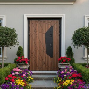 Hőszigetelt biztonsági bejárati ajtó IronDOOR13 98x208 cm